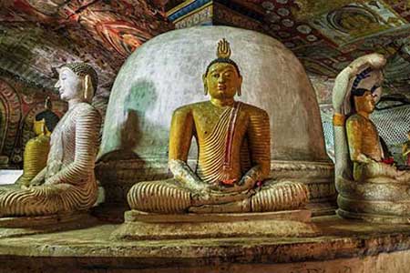 Dambulla cave temple