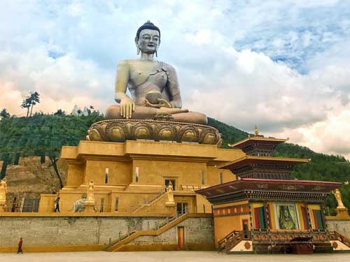 Paro giant buddha